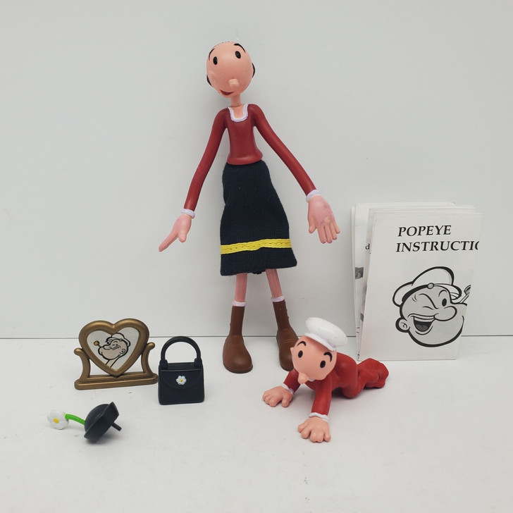 Mezco (2001) Popeye the Sailorman Olive Oyl action figure (no package)
