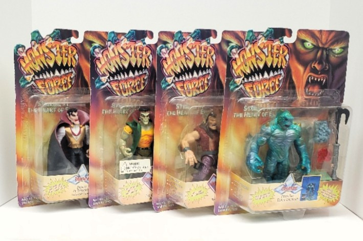Playmates (1995) Monster Force Frankenstein, Dracula, Wolf-Man and