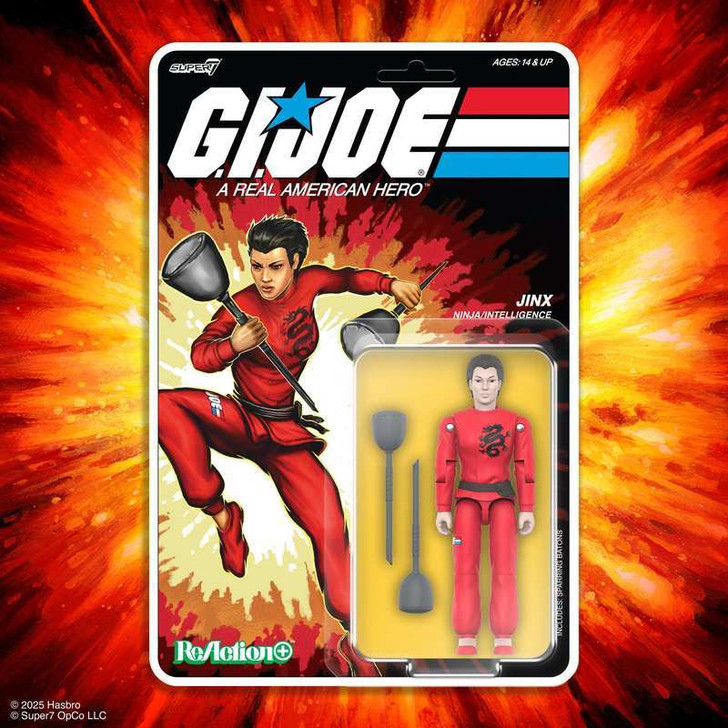 G.I. Joe ReAction+ Wave 4  (Movie Collection) - Jinx