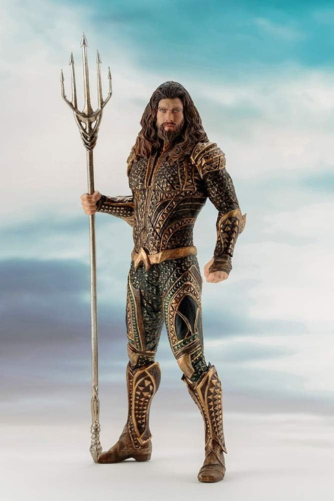 DC Justice League Movie ArtFX+ Aquaman Statue Justice League Movie