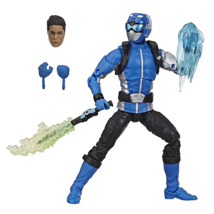 Hasbro Power Rangers Lightning Collection Beast Morphers Blue Ranger 6" Action Figure
