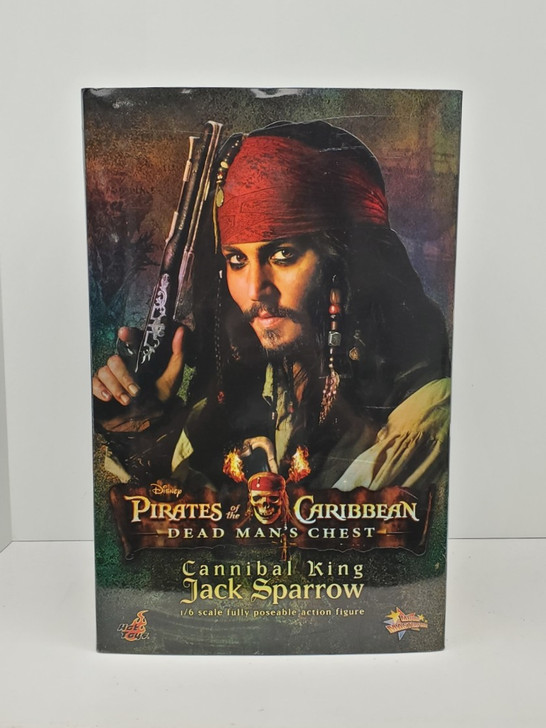 Hot Toys MMS 57 POTC 2: Dead Man’s Chest Cannibal Jack Sparrow Sixth Scale Figure (OPEN PACKAGE)