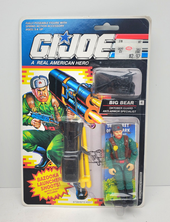 Hasbro (1991) G.I. Joe Big Bear 3.75" Action Figure