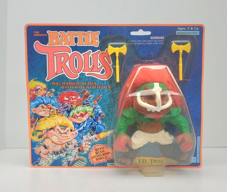 Hasbro (1992) Battle Trolls TD Troll action figure