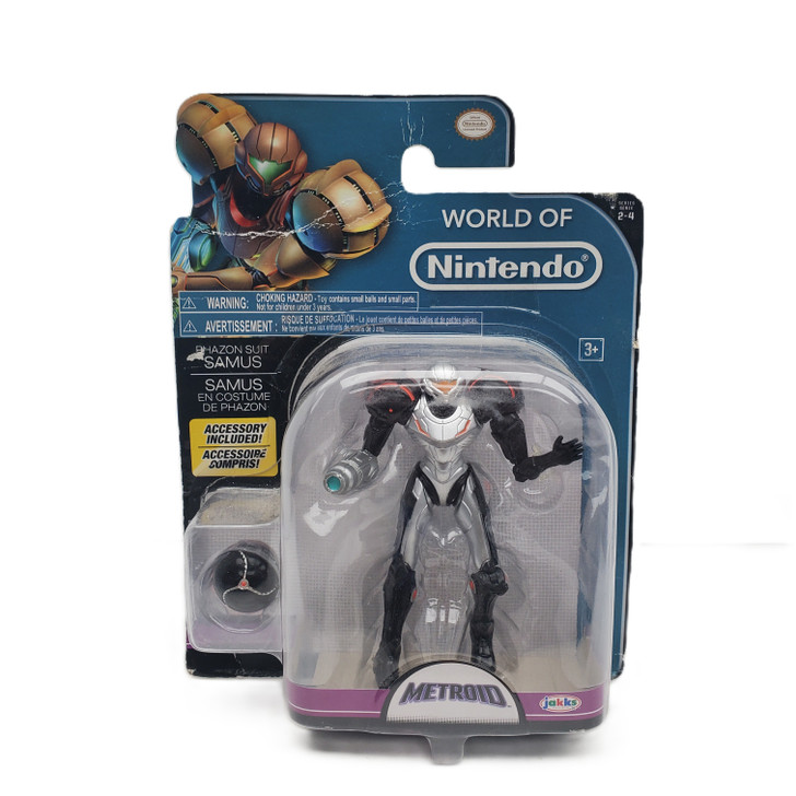 Jakks World of Nintendo METROID Samus action figure