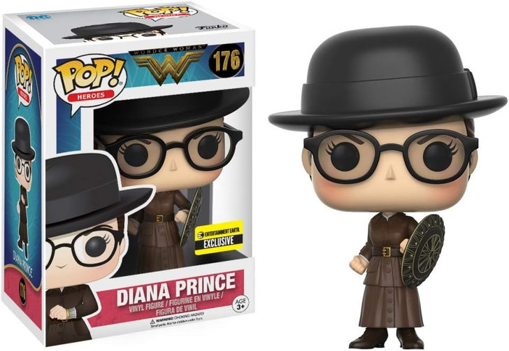 FunkoPop！176 DIANA PRINCE 限定 Wonder Woman Diana Prince #176 Funko Pop