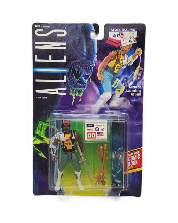 Kenner (1992) ALIENS Colonial Marine Sgt. Apone Action Figure