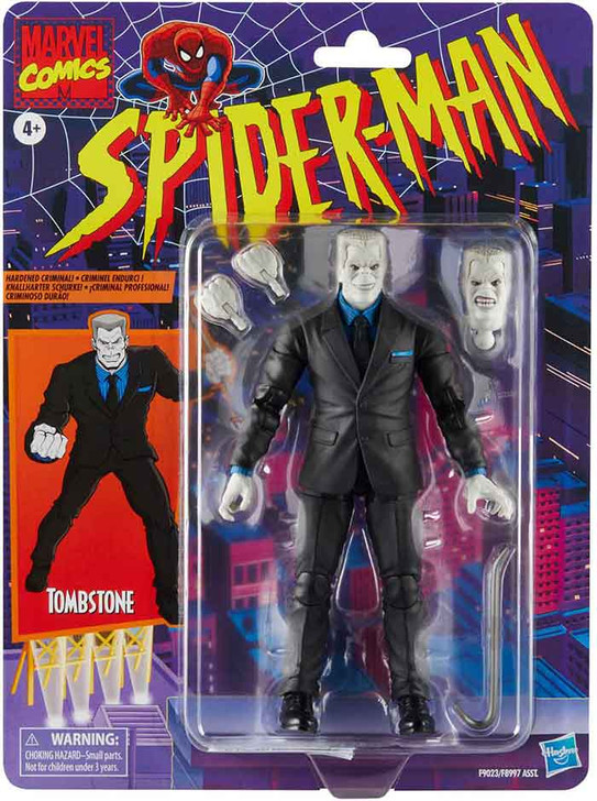 マーベルレジェンド　ハイドロマン　トゥームストーン Hasbro Marvel Legends Retro Tombstone 6in Action Figure