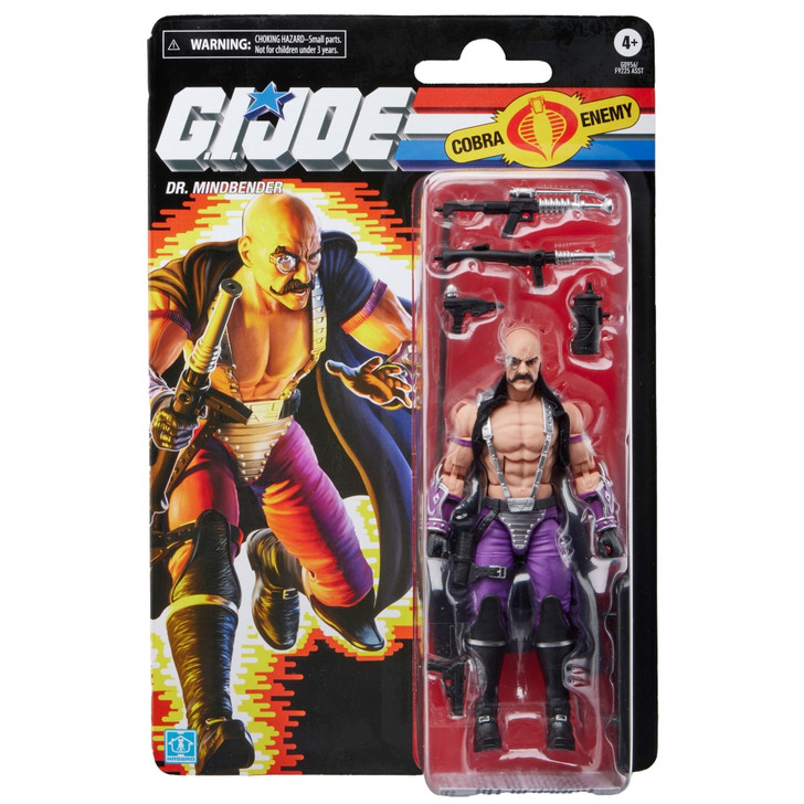 G.I. JOE Dr. Mindbender 未開封 フィギュア Hasbro G.I. Joe Classified Retro Series Dr. Mindbender 6