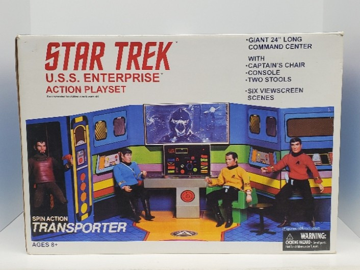 Mego Diamond Select Star Trek U.S.S. Enterprise Action Playset