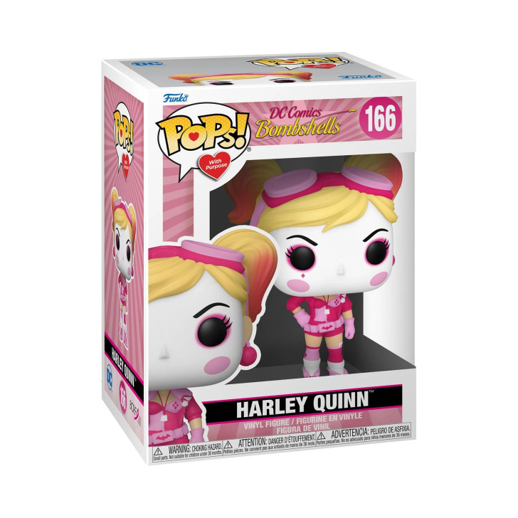 Funko Pops! with Purpose DC Comics Bombshells Harley Quinn #166