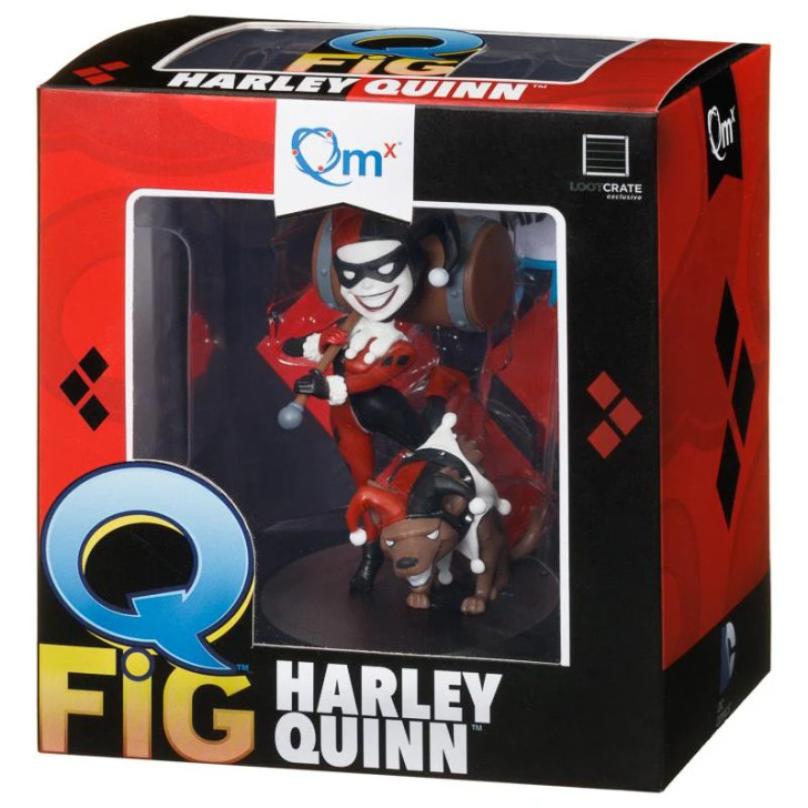 HARLEY QUINN FIGURINE DC COMICS Q-FIG QUANTUM MECHANIX