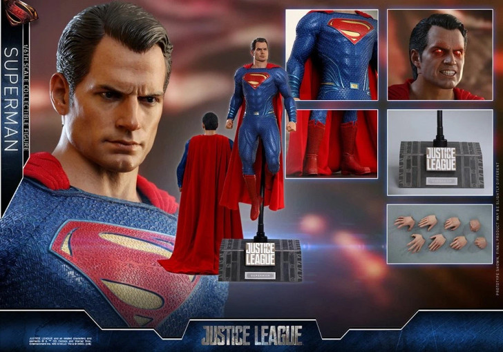 Hot Toys MMS465 Justice League Superman Sixth Scale Figure