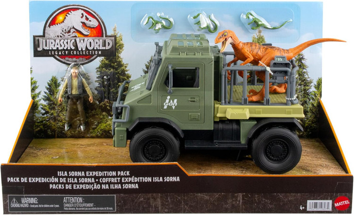 Jurassic World Legacy Collection Isla Sorna Expedition Pack
