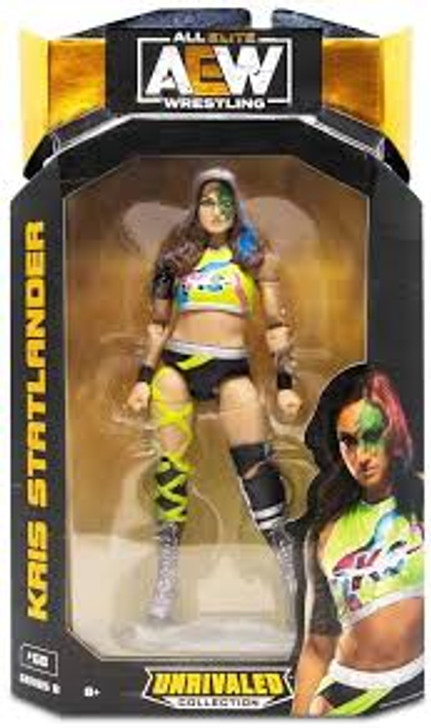 Jazwares AEW All Elite Wrestling Unrivaled Collection Series 8 Kris Statlander Action Figure