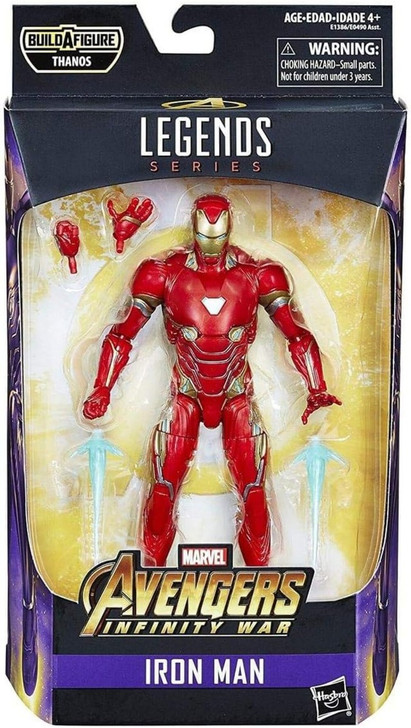 Hasbro Marvel Legends Avengers Infinity War IRON MAN 6" action figure BAF Thanos series