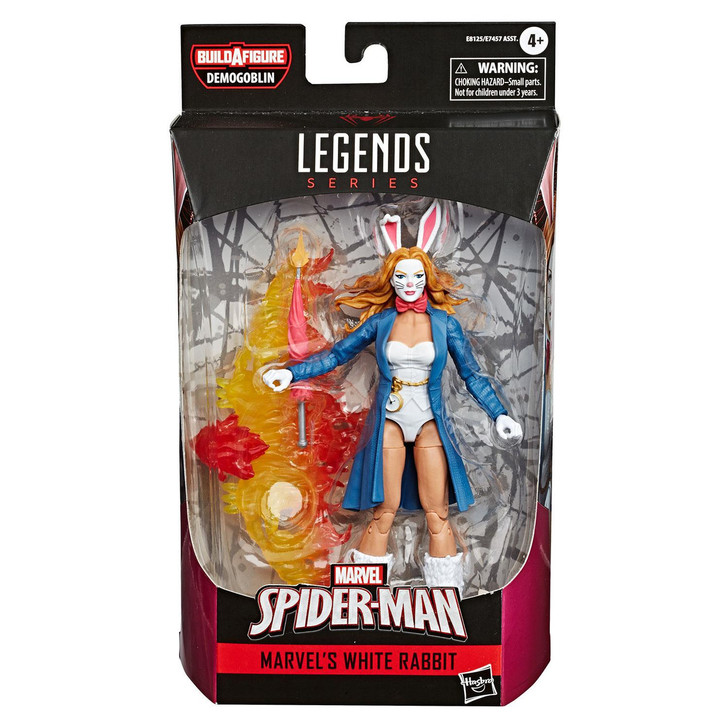 Hasbro Marvel Legends White Rabbit 6" Action Figure BAF Demogoblin series