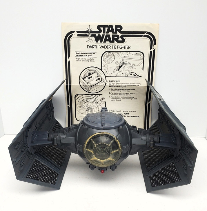 Kenner (1978) Star Wars Darth Vader's TIE Fighter with instruction