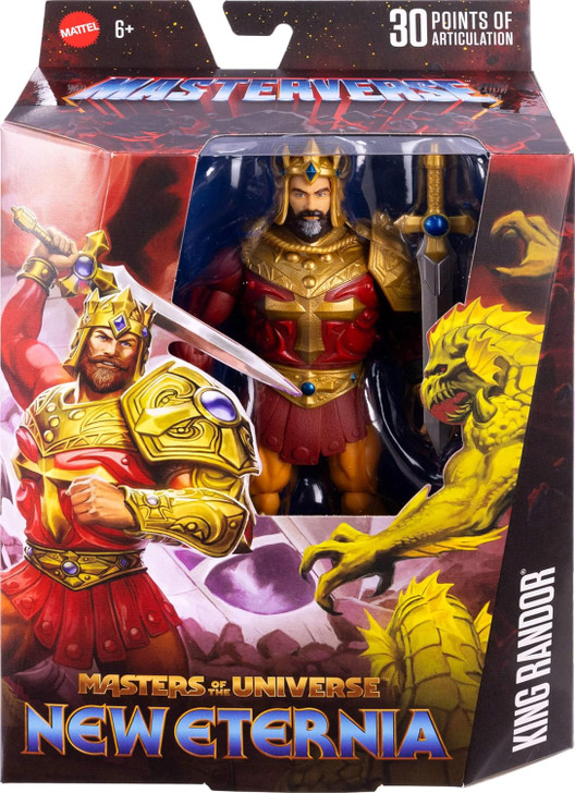 Masters of the Universe Masterverse King Randor Action Figure