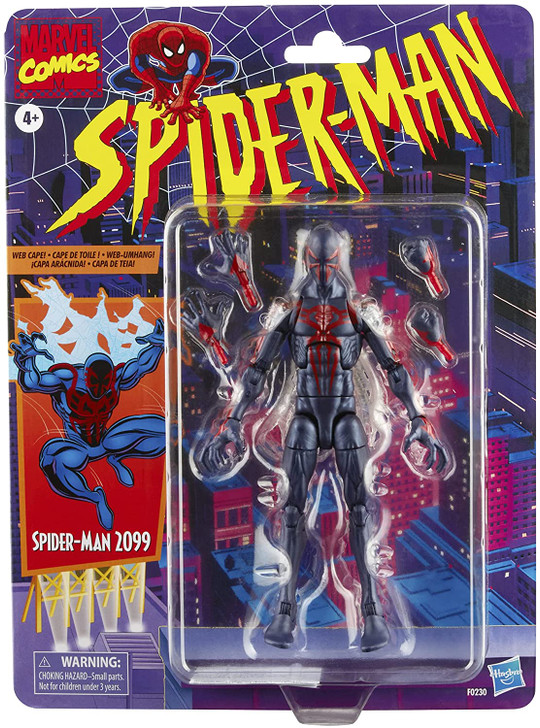 Hasbro Marvel Legends Retro Series Spider-Man 2099 6