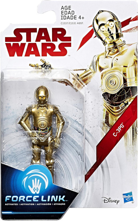 スター・ウォーズ C-3PO フィギュア Hasbro Star Wars Force Link C-3PO 3.75
