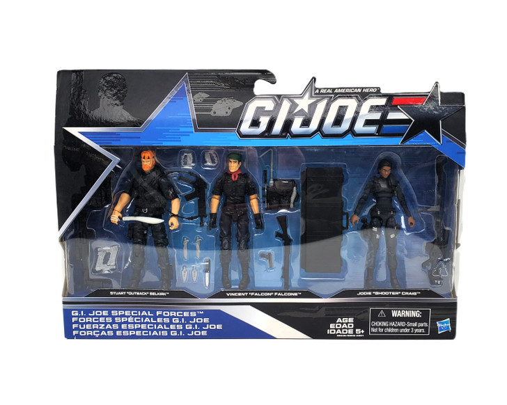 Hasbro GI Joe 50th Anniversary SPECIAL FORCES Outback, Falcon and