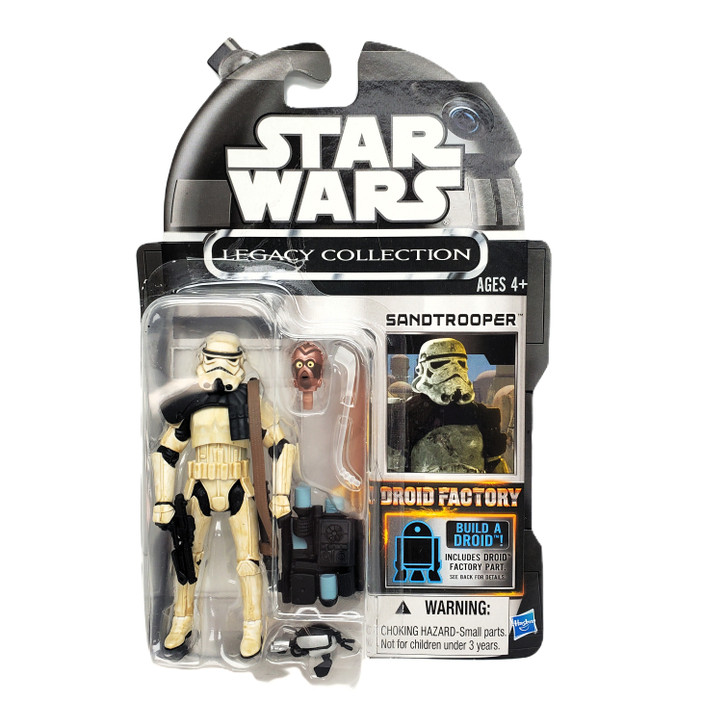 Hasbro (2003) Star Wars Legacy Collection Sandtrooper with TC-70