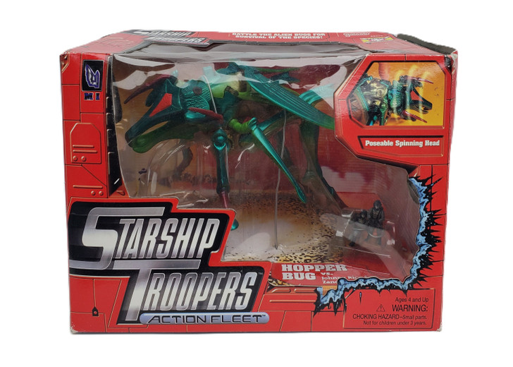 Chucky, Jaws, Starship Troopersフィギュア3点 Galoob (1997) Starship Troopers Action Fleet Hopper Bug