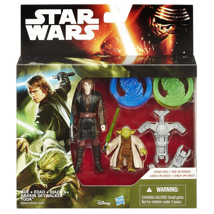 Hasbro Star Wars Revenge of the Sith Anakin Skywalker and Yoda