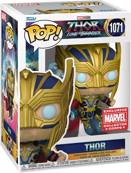 ファンコ ポップ MARVEL THOR 1041 & 1071 Funko Pop! Marvel: Thor Love and Thunder Thor #1071 (Collector Corps)