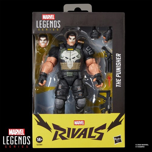 Hasbro Marvel Legends Marvel Rivals The Punisher 6