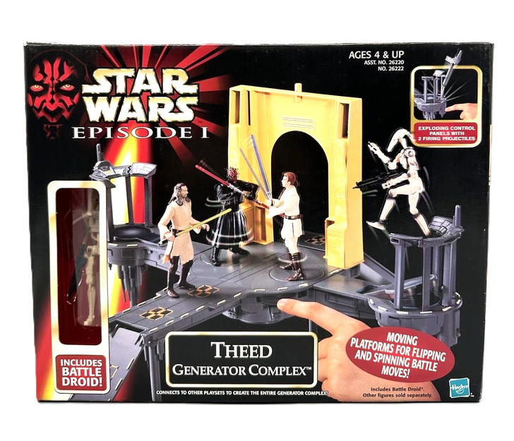Hasbro Star Wars Episode I Theed Generator Complex Playset