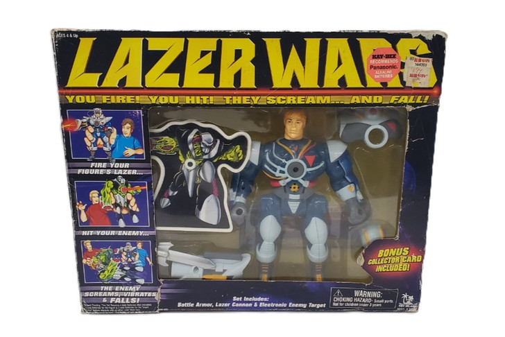 トイアイランド ランボー フィギュアセット 90s Toy Island (1998) LAZER WARS Colonel Chance action figure