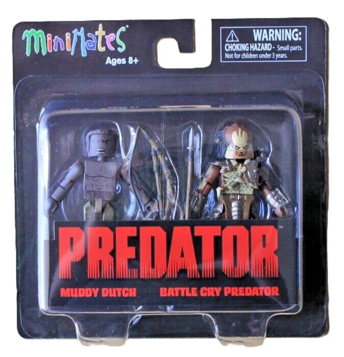 Minimates Predator Muddy Dutch & Battle Cry Predator 2PK