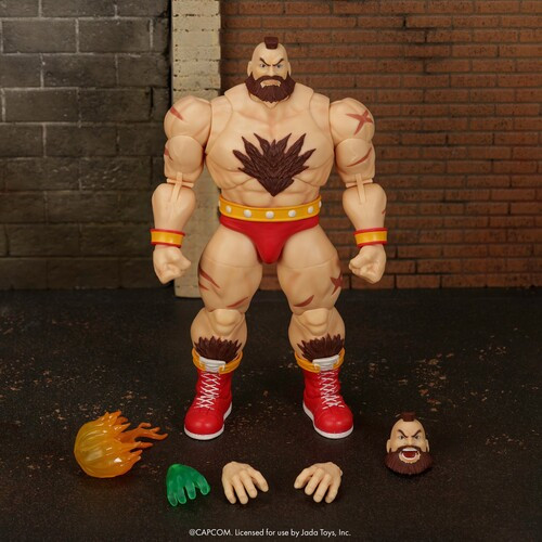 Jada Toys Street Fighter 2 Deluxe Zangief 1/12 Scale Action Figure