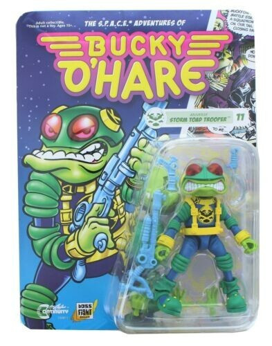 Boss Fight Studios Bucky O'Hare Aniverse Storm Toad Trooper Action