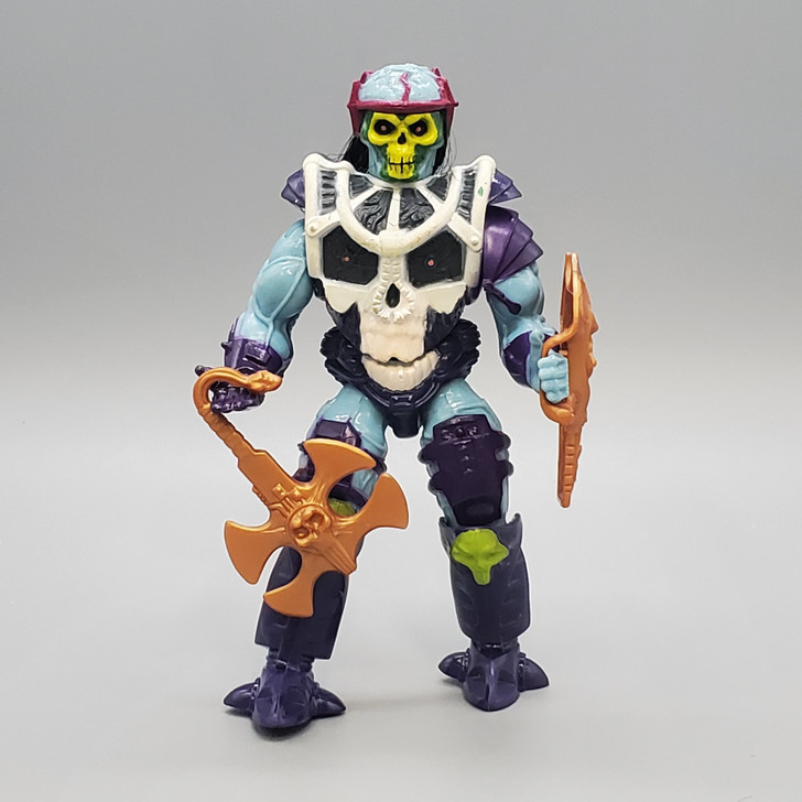 Mattel Battle Blade Skeletor 未開封 Mattel (1989) He-Man (The New Adventures) Basic Figures: Battle