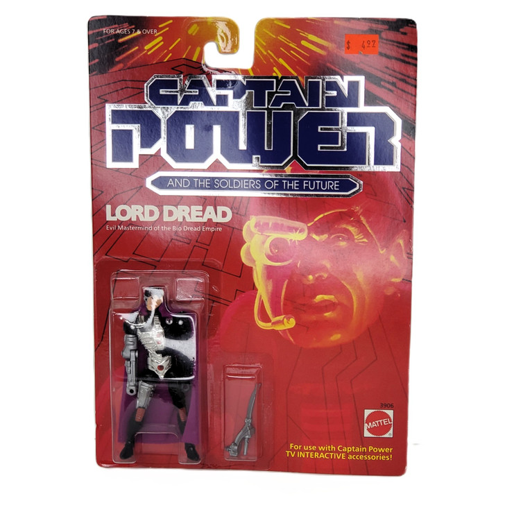 Mattel (1987) Captain Power LORD DREAD Action Figure