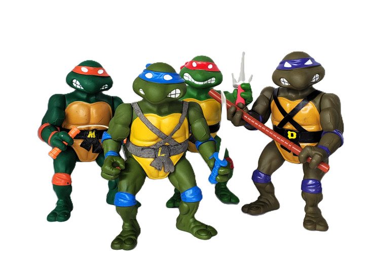 フィギュア（NPY） Playmates (1989) TMNT GIANT SIZE Leo, Don, Raph, Mikey 13