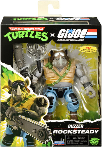 Teenage Mutant Ninja Turtles x G.I. Joe - Buzzer x Rocksteady