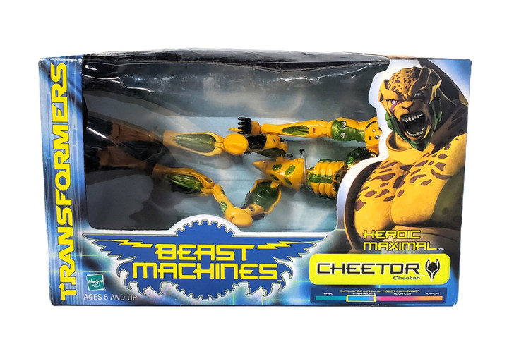 Hasbro (1999) Transformers Beast Machines Heroic Maximal Cheetor