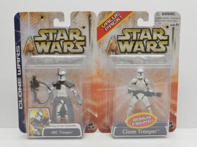 Star Wars Clone Wars Value Pack ARC Trooper and Clone Trooper