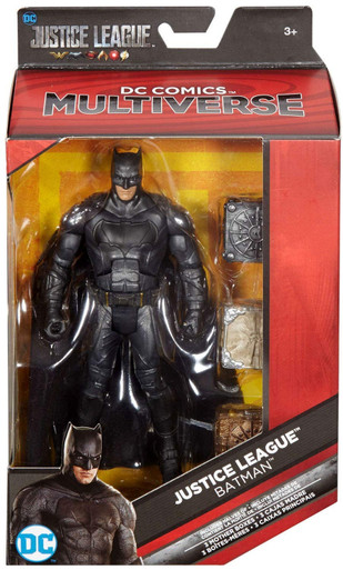 Mattel Justice League Batman Figura De Acción 15 Cm – Dos Caras FVM91, 14 Puntos De Articulación, Accesorio Incluido, Ideal Para Coleccionistas