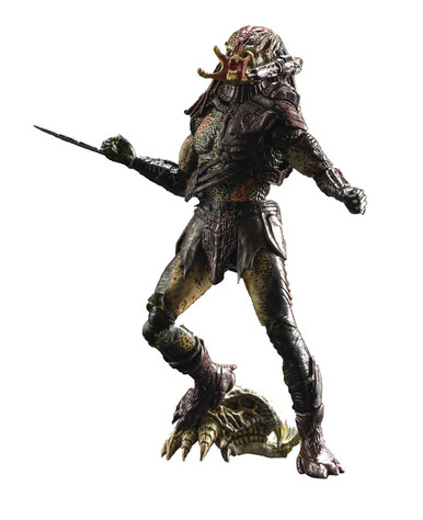 HIYA Unmasked Berserker Predator 1/18 scale action figure