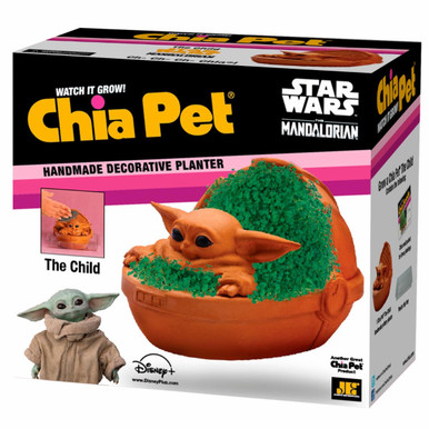 bioreconstruct on X: Baby Yoda or The Child Chia Pet. Seen here as a game  prize on Jimmy Kimmel Live show. Available online; currently $20 at .   / X