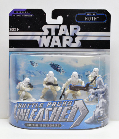 Hasbro Star Wars Unleashed Battle Packs Imperial Snowtroopers