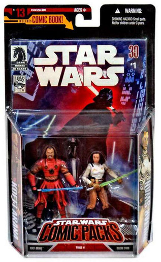 Star Wars & Austin Powers フィギュアセット　まとめ売り Hasbro (2007) Star Wars Comic Packs #13 Koffi Arana and Bultar Swan
