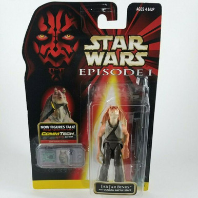 Jar jar hot sale action figure