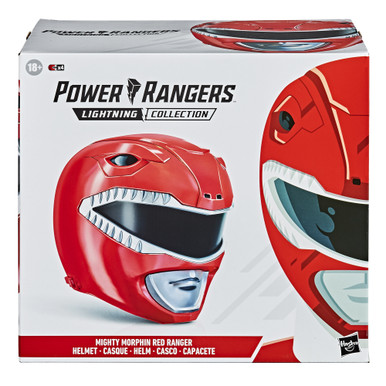 Hasbro Power Rangers Lightning Collection Red Ranger Helmet