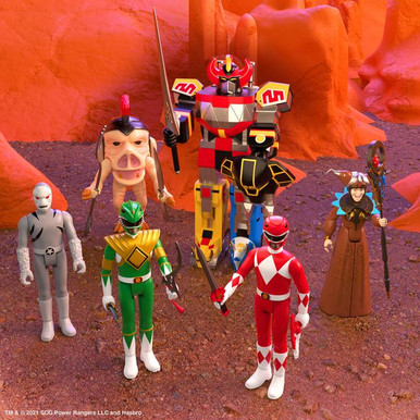 Super7 ReAction フィギュア Mighty Morphin prset__23766.1618514667.386.